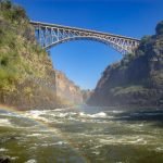 a bridge over a river