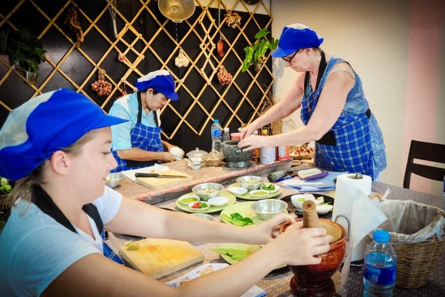 Thai Cooking Class & Local Market Tour