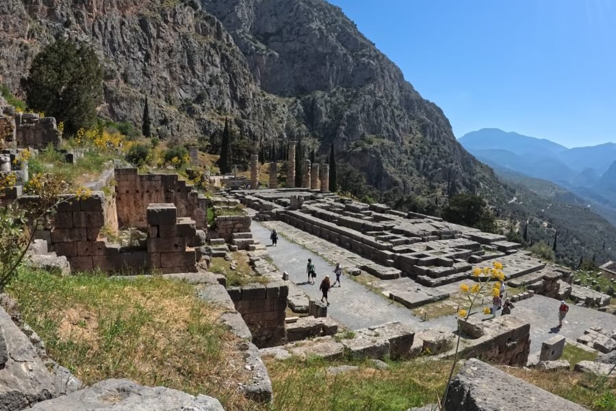 Temple of Apollo visit in Delphi & Arachova Day Trip from Athens